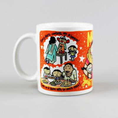 

Chumbak Best Mom Ceramic Mug, Multicolor