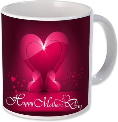 

Heyworlds happy mother's day 24 Ceramic Mug(325 ml), Multicolor