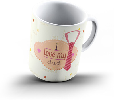 

Ucard Fathers Day478 Bone China, Ceramic, Porcelain Mug(325 ml)