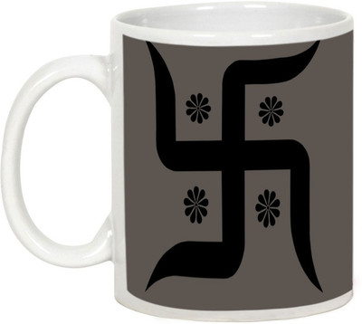 

ME&YOU Gifts For Deepawali - Lots Of Blessings On Diwali Ceramic Mug(325 ml), White