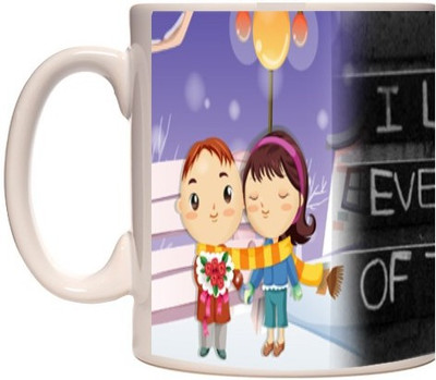 

Online World White Coffee Love Quote Theme – 28 Ceramic Mug(255 ml)