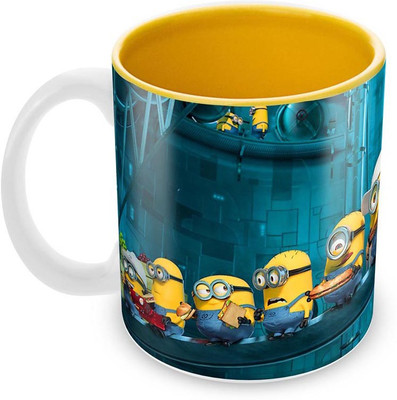 

Tuelip SK_Gp-IC-MinionsCompany Ceramic Mug(350 ml), Multicolor
