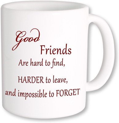 

PhotogiftsIndia Good Friend 02 Ceramic Mug(325 ml), Multicolor