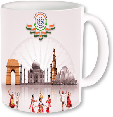 

PhotogiftsIndia Happy Republic Day 02 Ceramic Mug(325 ml)