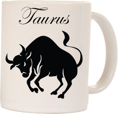Smileonline Zodiac Coffee - Taurus Ceramic Mug available at flipkart for Rs.274
