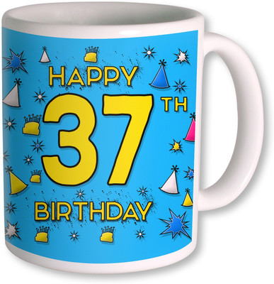 

PhotogiftsIndia 38th Happy Birthday Coffee Ceramic Mug(350 ml), White