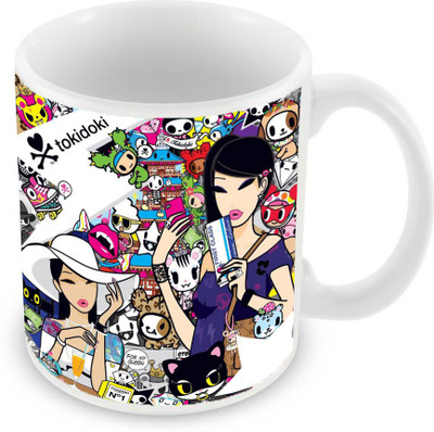 

Sleep Nature's SN-MG-292 Ceramic Mug(350 ml), Multicolor