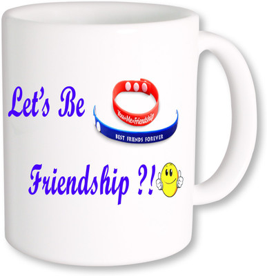 

PhotogiftsIndia Happy Friendship Day 026 Ceramic Mug(350 ml), Multicolor