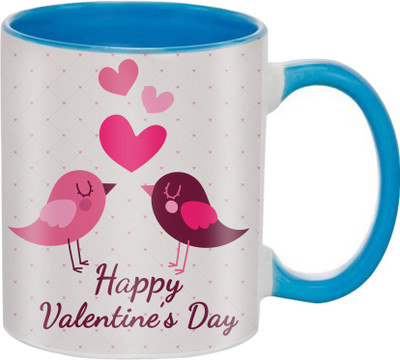 

SKY TRENDS Great Romantic Love Best Gifts For Valentine Day For Girlfriend Boyfriend Fiance Wife Husband, Anniversary,Christmas, Design 095 Ceramic Mug(325 ml), Multicolor