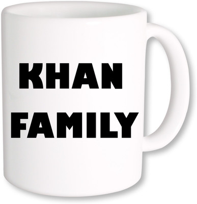 

PhotogiftsIndia Khan Family 002 Ceramic Mug(325 ml), Multicolor