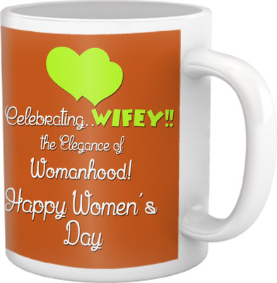 46% OFF on TIED RIBBONS Celebrating Wife Women'S Day Coffee Ceramic Coffee Mug(350 ml) 46% OFF on TIED RIBBONS Celebrating Wife Women'S Day Coffee Ceramic Coffee Mug(350 ml)