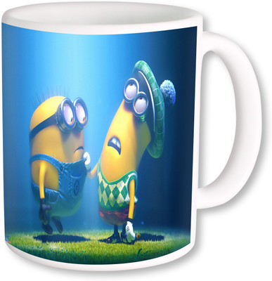 

PhotogiftsIndia minions 02 Ceramic Mug(325 ml), Multicolor