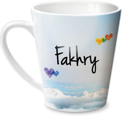

Hot Muggs Simply Love You Fakhry Conical Ceramic Mug(350 ml)