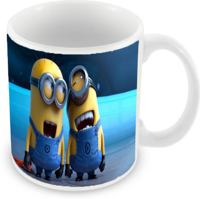 

Sleep Nature's SN-MG-322 Ceramic Mug(350 ml), Multicolor