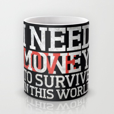 58% OFF on Astrode Money Love Ceramic Mug(325 ml) 58% OFF on Astrode Money Love Ceramic Mug(325 ml)