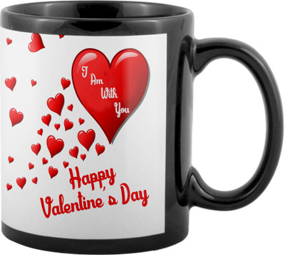 

SKY TRENDS Valentine Gifts For Special Girlfriend,Boyfriend,Wife,Husband,design 46 Ceramic Mug(325 ml), Black
