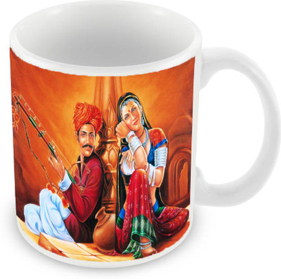 

Sleep Nature's SN-MG-360 Ceramic Mug(350 ml), Multicolor