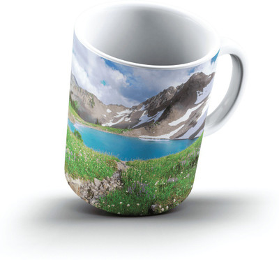 

Ucard Landscape1792912 Bone China, Ceramic, Porcelain Mug(325 ml), Multicolor