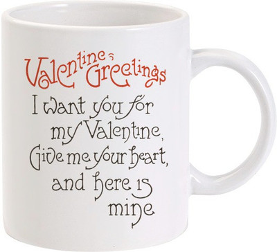 

Lolprint 111 Valentines Day Ceramic Mug(325 ml)