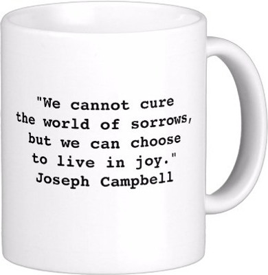 

Exoctic Silver Best Quoted Coffee 00069 Ceramic Mug(300 ml), Multicolor