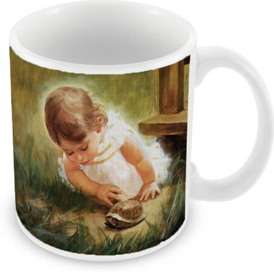 

Sleep Nature's SN-MG-2333 Ceramic Mug(350 ml), Multicolor