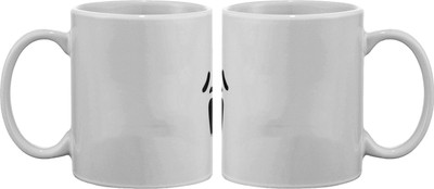 

Artifa Ghost Porcelain, Ceramic Mug(350 ml), Multicolor