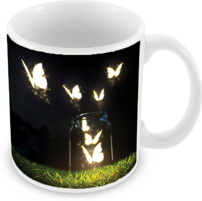 

Sleep Nature's SN-MG-2431 Ceramic Mug(350 ml), Black