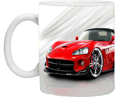 

mahis fashion car 16 Ceramic Mug(250 ml), Multicolor