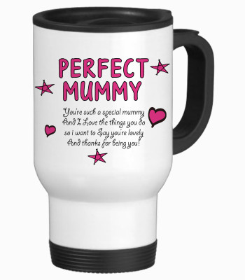 52% OFF on Tied Ribbons Perfect Mummy Birthday Gifts Travel Stainless Steel Mug(350 ml)