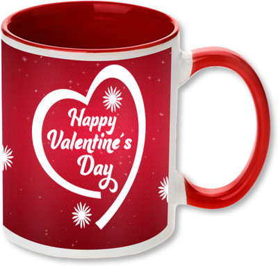 

Heyworlds happy valentine day gifts 003 Ceramic Mug(325 ml), Multicolor