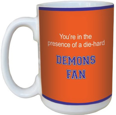 

Tree-Free Greetings Greetings lm44522 Demons College Football Fan Ceramic with Full-Sized Handle, 15-Ounce Ceramic Mug(60 ml), Multicolor