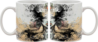 

Artifa Abstract Girl Porcelain, Ceramic Mug(350 ml), Multicolor