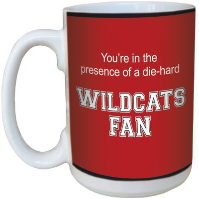 

Tree-Free Greetings Greetings lm44683 Wildcats College Basketball Ceramic with Full-Sized Handle, 15-Ounce Ceramic Mug(60 ml), Multicolor