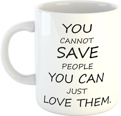

Deeher Gifts Inspirational quotes design -1 Ceramic Mug(330 ml), Multicolor