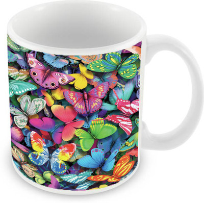 

Sleep Nature's SN-MG-34 Ceramic Mug(350 ml), Multicolor