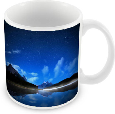 

Sleep Nature's SN-MG-823 Ceramic Mug(350 ml), Blue