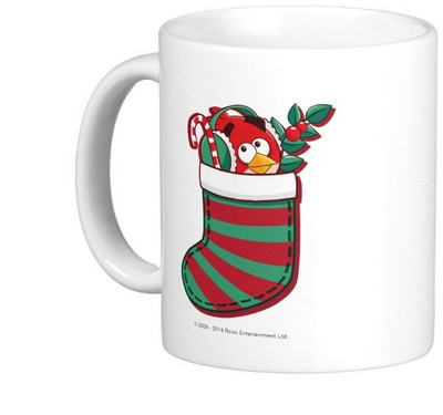 

Exoctic Silver ANGRY BIRD COLLECTION 13 Ceramic Mug(300 ml), Multicolor