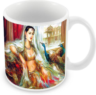 

Sleep Nature's SN-MG-277 Ceramic Mug(350 ml), Multicolor