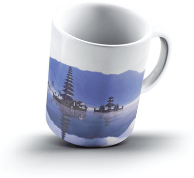 

Ucard Pura Ulun Danu On Lake Bratan Bali Indonesia2619 Bone China, Ceramic, Porcelain Mug(325 ml)