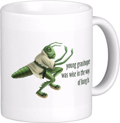 

Exoctic Silver Quoteds ooooo28 Ceramic Mug(300 ml), Multicolor