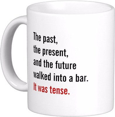 

Exoctic Silver Quoteds ooooo62 Ceramic Mug(300 ml), Multicolor