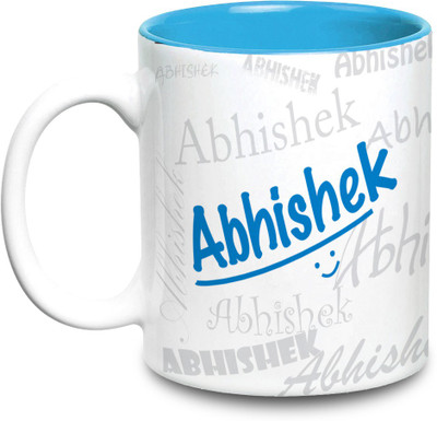 

Hot Muggs Me Graffiti - Abhishek Ceramic Mug(315 ml), Multicolor