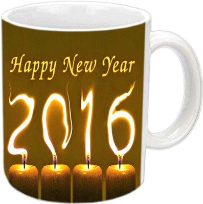 

Raj Laxmi Lightning candle white Ceramic Mug(350 ml)