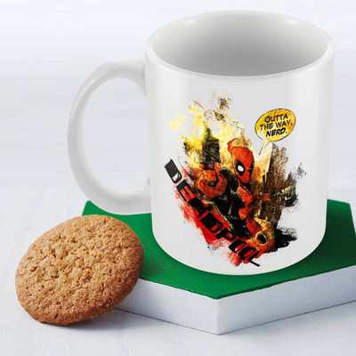 

Posterboy Deadpool - Outta the way (Officially Licensed) Ceramic Mug(350 ml)