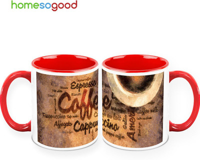 37% OFF on Homesogood Cappuccino (QTY 2) Ceramic Mug(325 ml, Pack of 2) 37% OFF on Homesogood Cappuccino (QTY 2) Ceramic Mug(325 ml, Pack of 2)