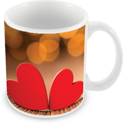 

Sleep Nature's SN-MG-2436 Ceramic Mug(350 ml), Red