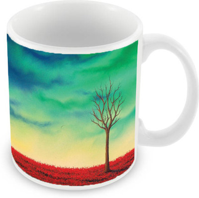 

Sleep Nature's SN-MG-1289 Ceramic Mug(350 ml), Multicolor