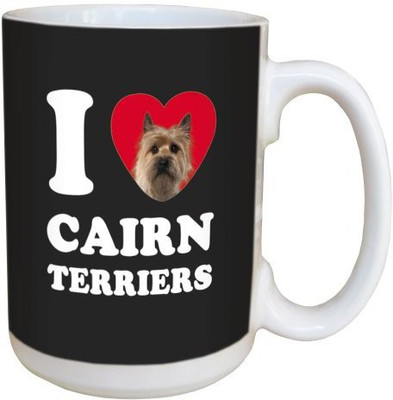 

Tree Free Free Greetings LM45026 I Heart Cairn Terriers Ceramic with Full-Sized Handle, 15-Ounce Ceramic Mug(60 ml), Multicolor