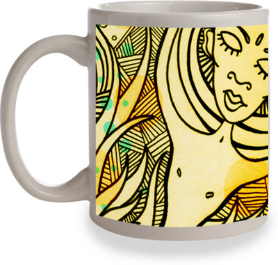 

Posterboy Cosmic Elevation Ceramic Mug(350 ml), Multicolor