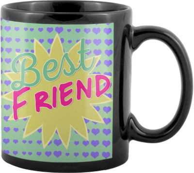 

SKY TRENDS Valentine Gifts For Special Girlfriend,Boyfriend,Wife,Husband,design 117 Ceramic Mug(325 ml), Black